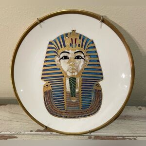 Shenango China Limited Production King Tutankhamun Collectible Plate